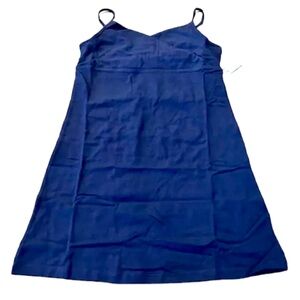 GAP Girls Navy Blue Spaghetti Strap Crossover Cami Sun Dress, Size 10 NEW